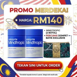 Mindtropic 2 Botol Free Dompet Batik 1